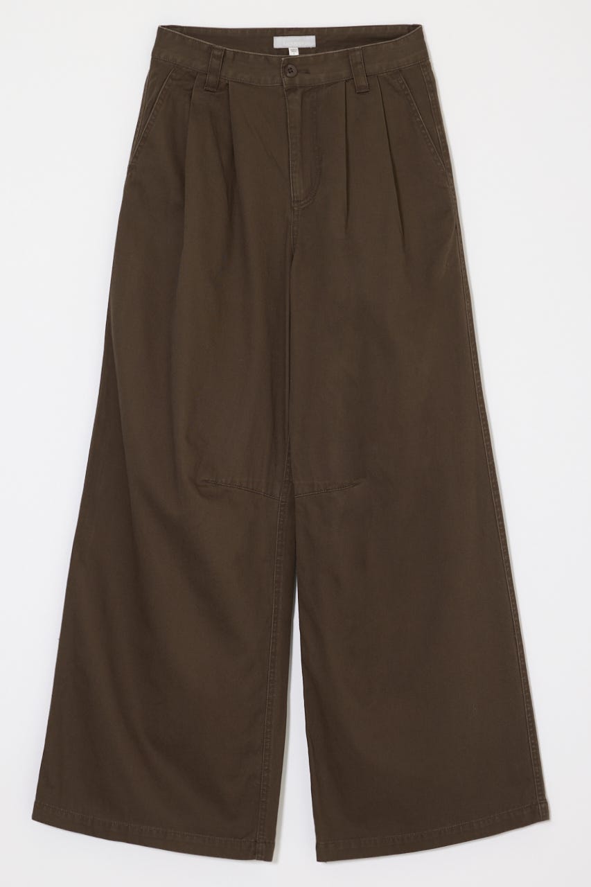 MILITARY WIDE LONG パンツ BRN 1