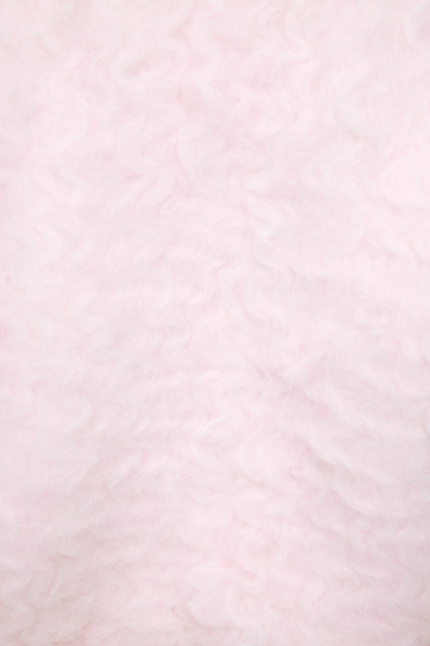 CROPPED SHAGGY カーディガン PNK FREE