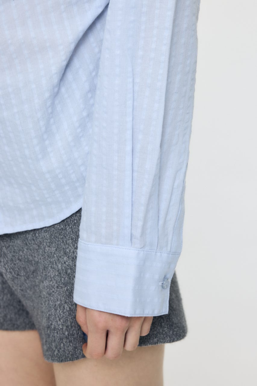 WAIST TUCK FIT シャツ BLU FREE