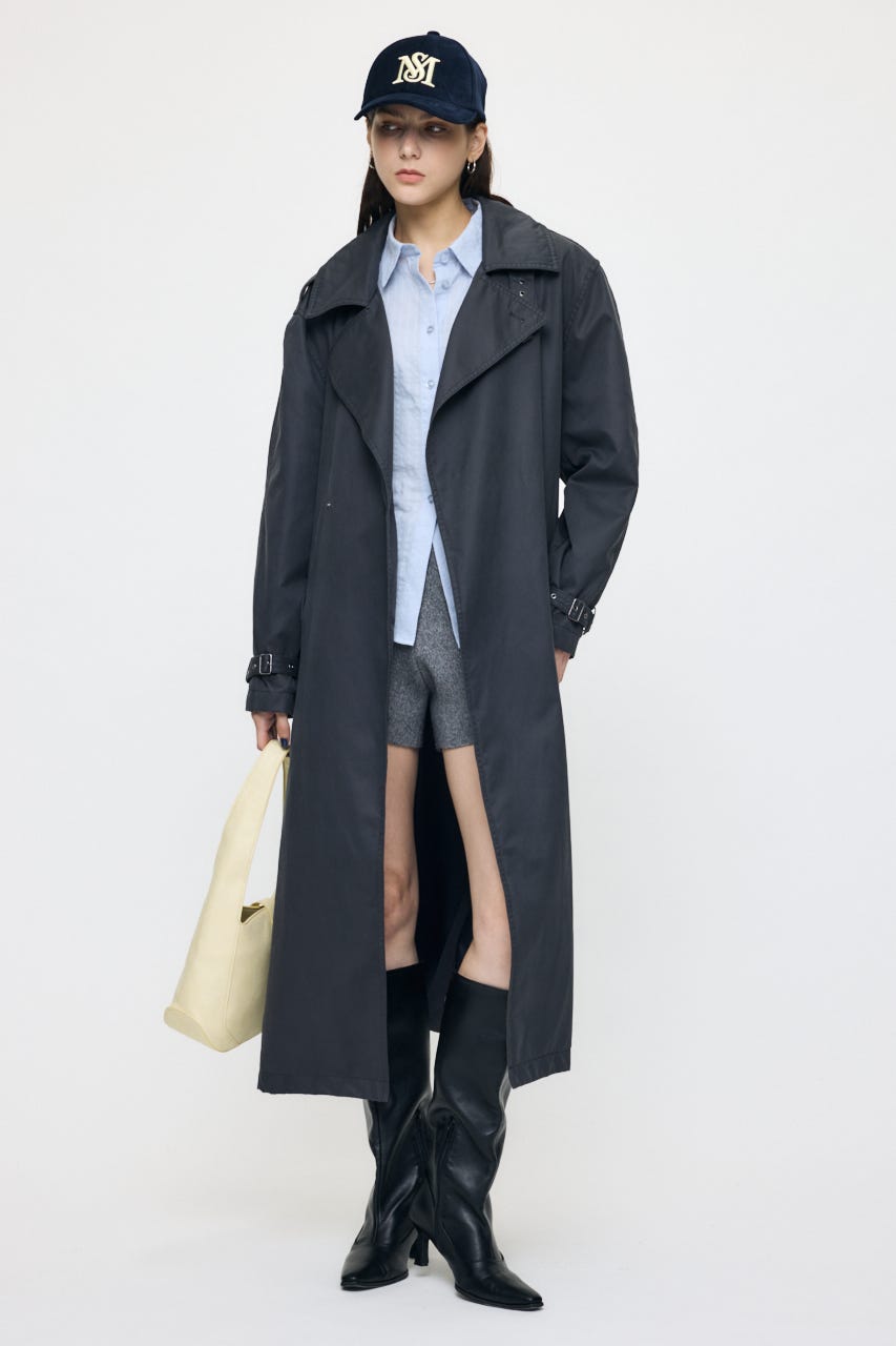 WAIST TUCK FIT シャツ BLU FREE