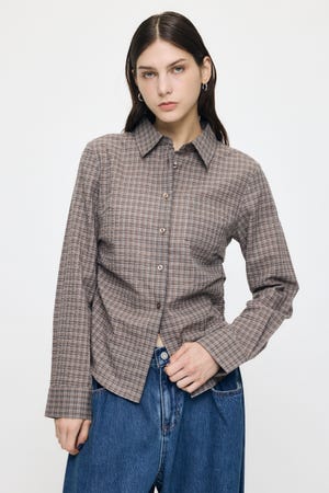 WAIST TUCK FIT シャツ