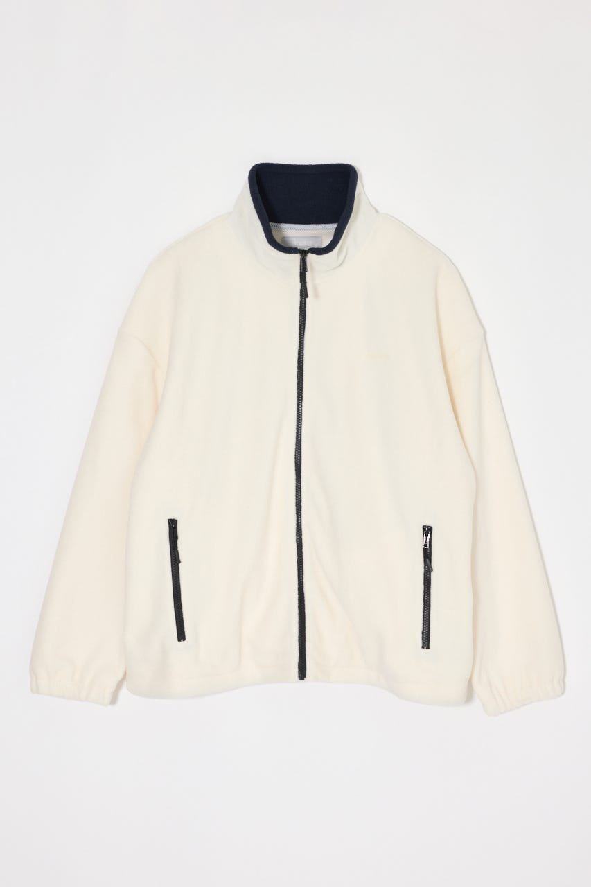 SOFT TOUCH FLEECE ジャケット O/WHT FREE