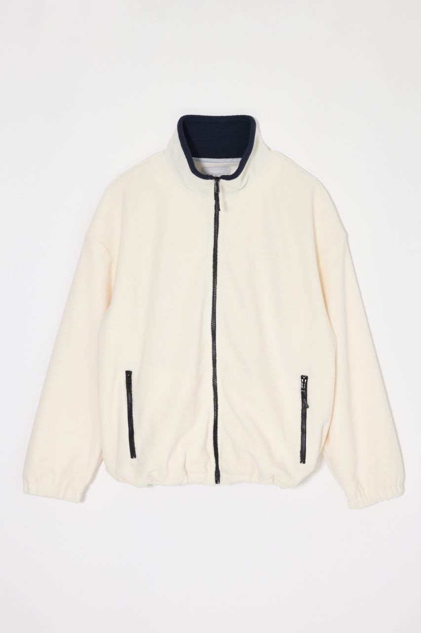 SOFT TOUCH FLEECE ジャケット O/WHT FREE