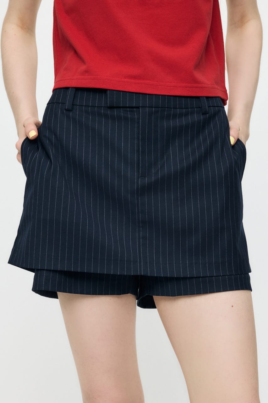 CLASSIC MINI ショーツ 柄NVY 1