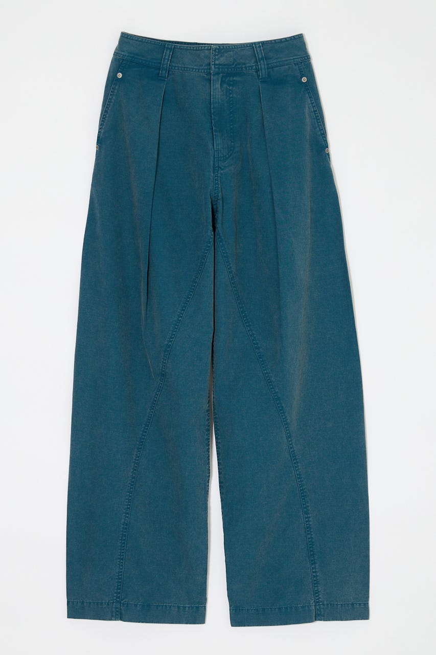 MOUSSY | CURVE LINE TUCK パンツ (パンツ ) |SHEL'TTER WEBSTORE