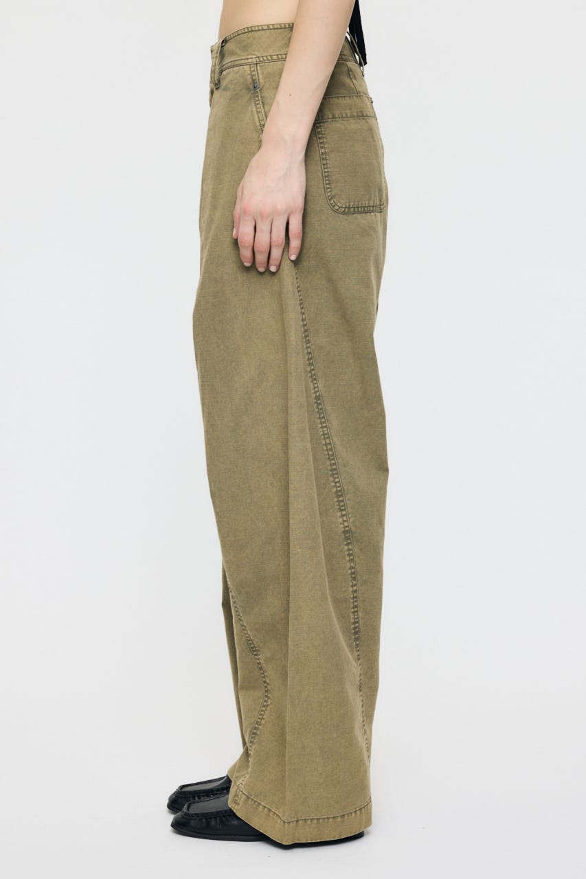 MOUSSY | CURVE LINE TUCK パンツ (パンツ ) |SHEL'TTER WEBSTORE