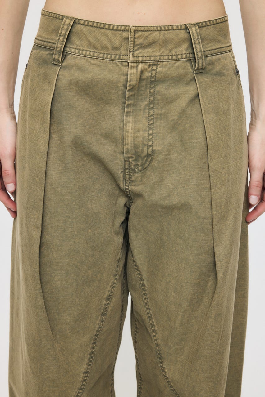 MOUSSY | CURVE LINE TUCK パンツ (パンツ ) |SHEL'TTER WEBSTORE