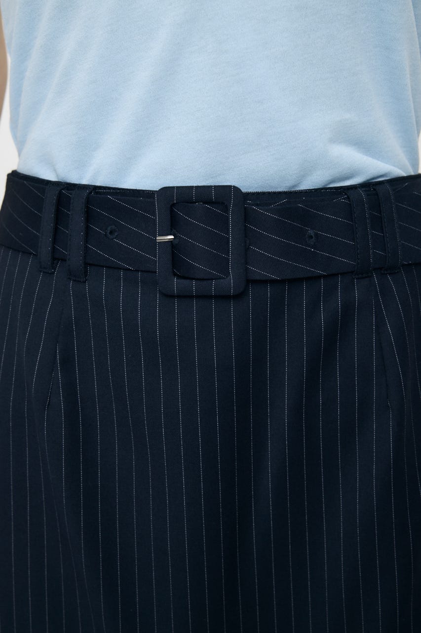 CLASSIC BELTED MINI スカート 柄NVY 1
