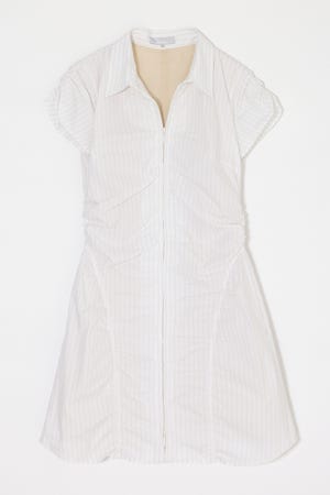 GATHER SHIRT MINI ドレス