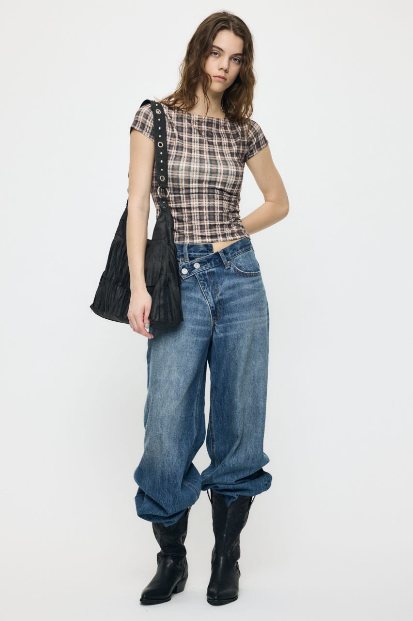 FRINGE F/SUEDE バッグ BLK FREE