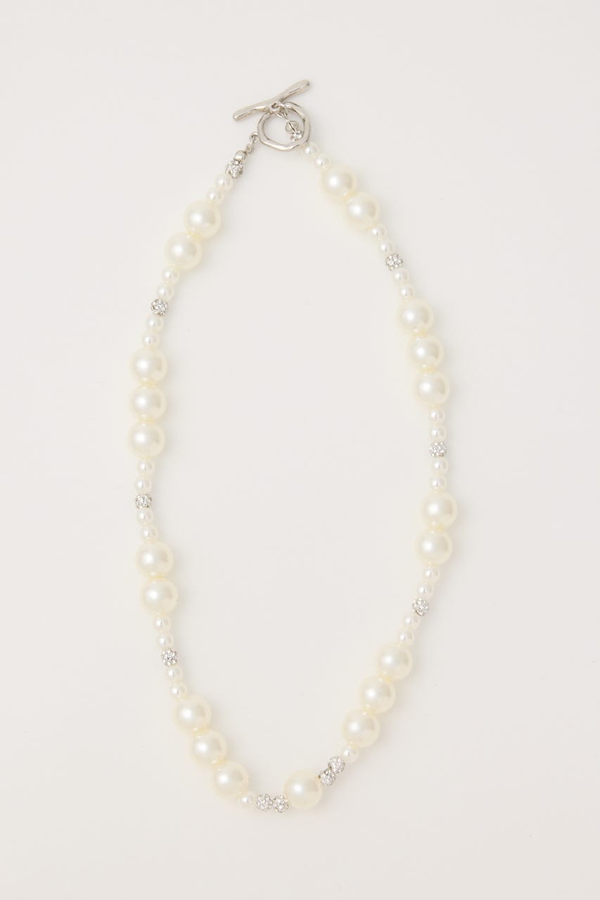 UNEVENNESS ネックレス O/WHT FREE