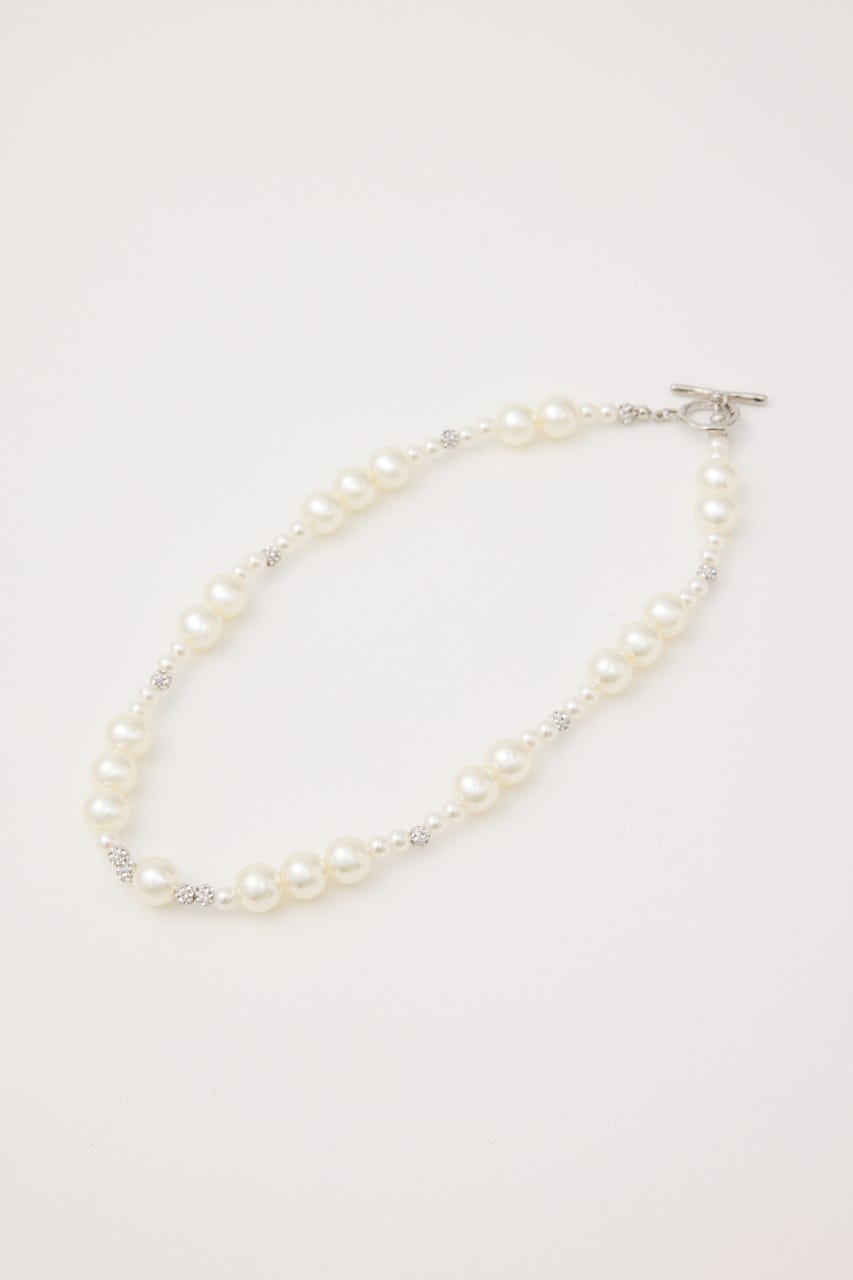 UNEVENNESS ネックレス O/WHT FREE