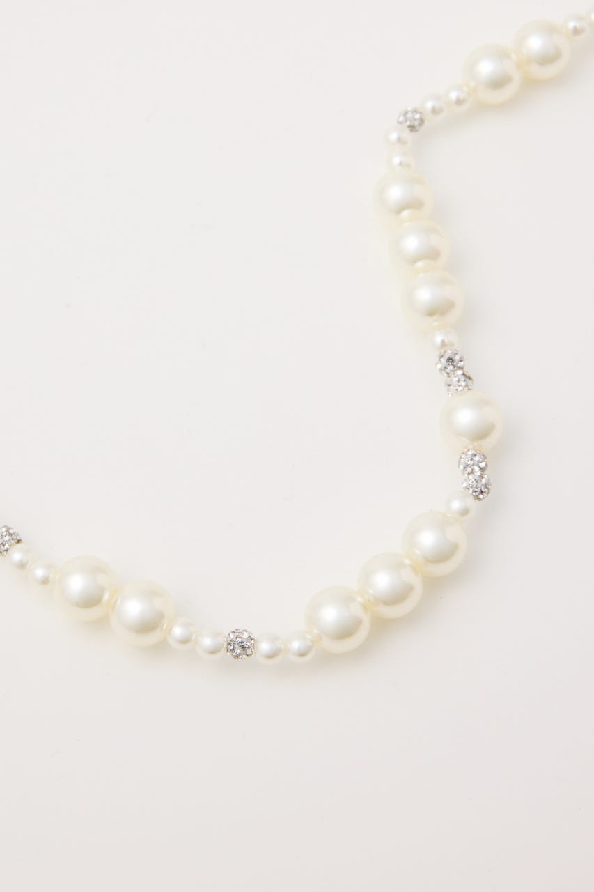 UNEVENNESS ネックレス O/WHT FREE