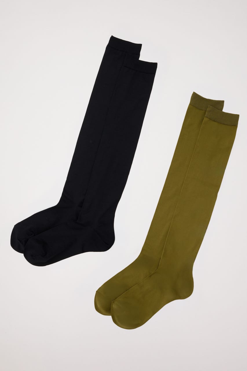 SHEER COLOR SOCKS セット BLK FREE