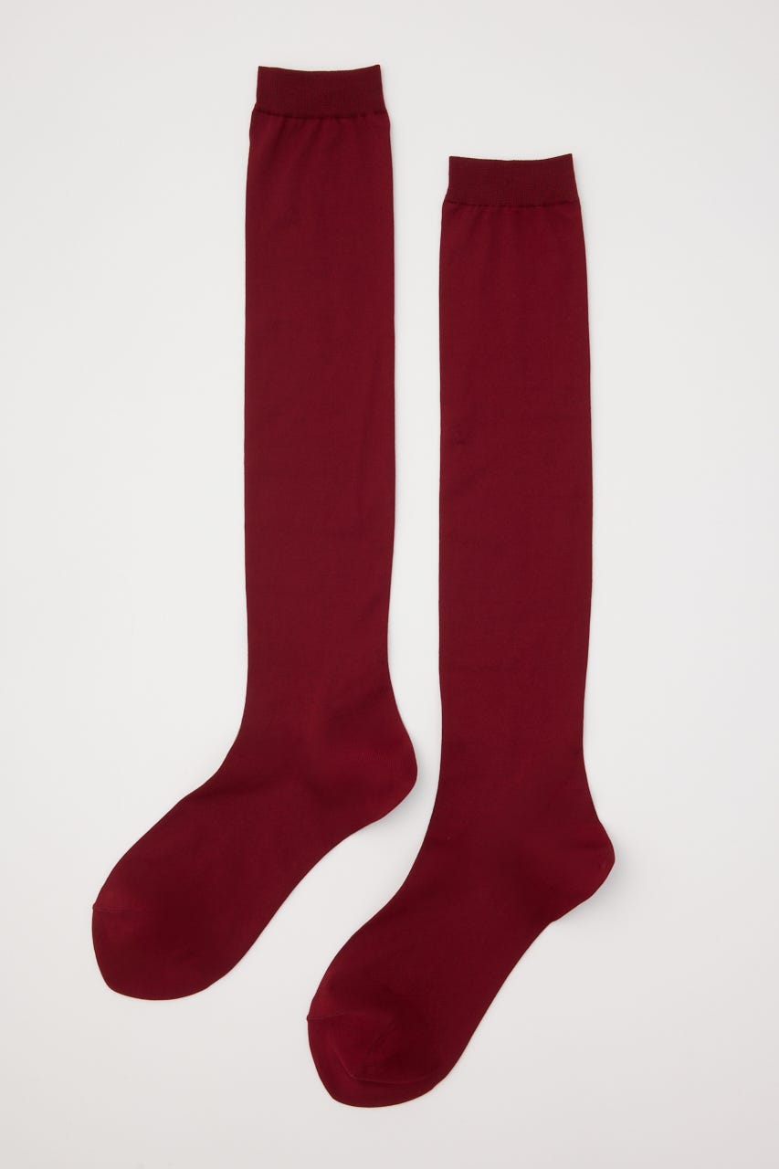 SHEER COLOR SOCKS セット RED FREE