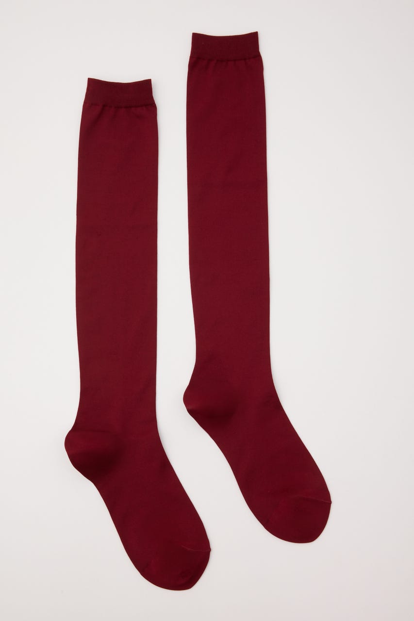 SHEER COLOR SOCKS セット RED FREE