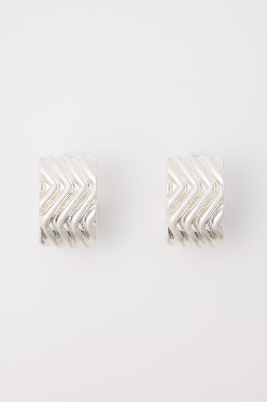 WAVY RING イヤリング SLV FREE