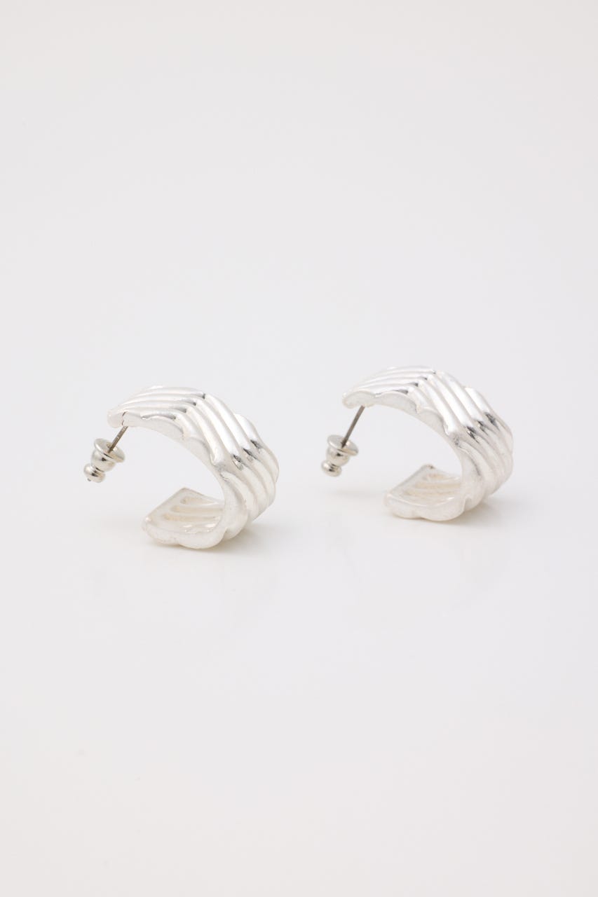 WAVY RING イヤリング SLV FREE
