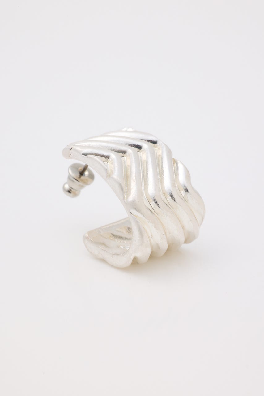 WAVY RING イヤリング SLV FREE