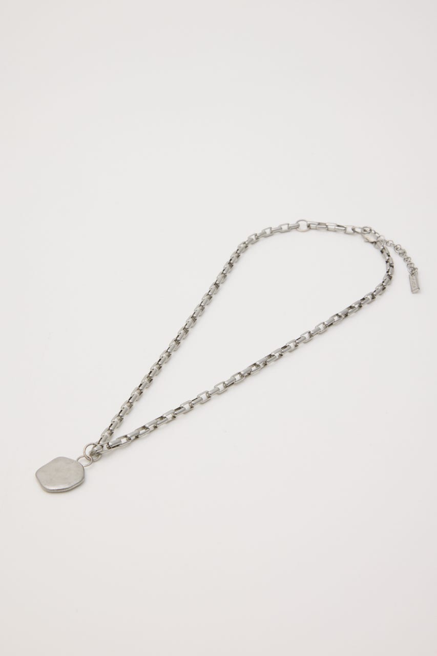 STAMP CHAIN ネックレス SLV FREE