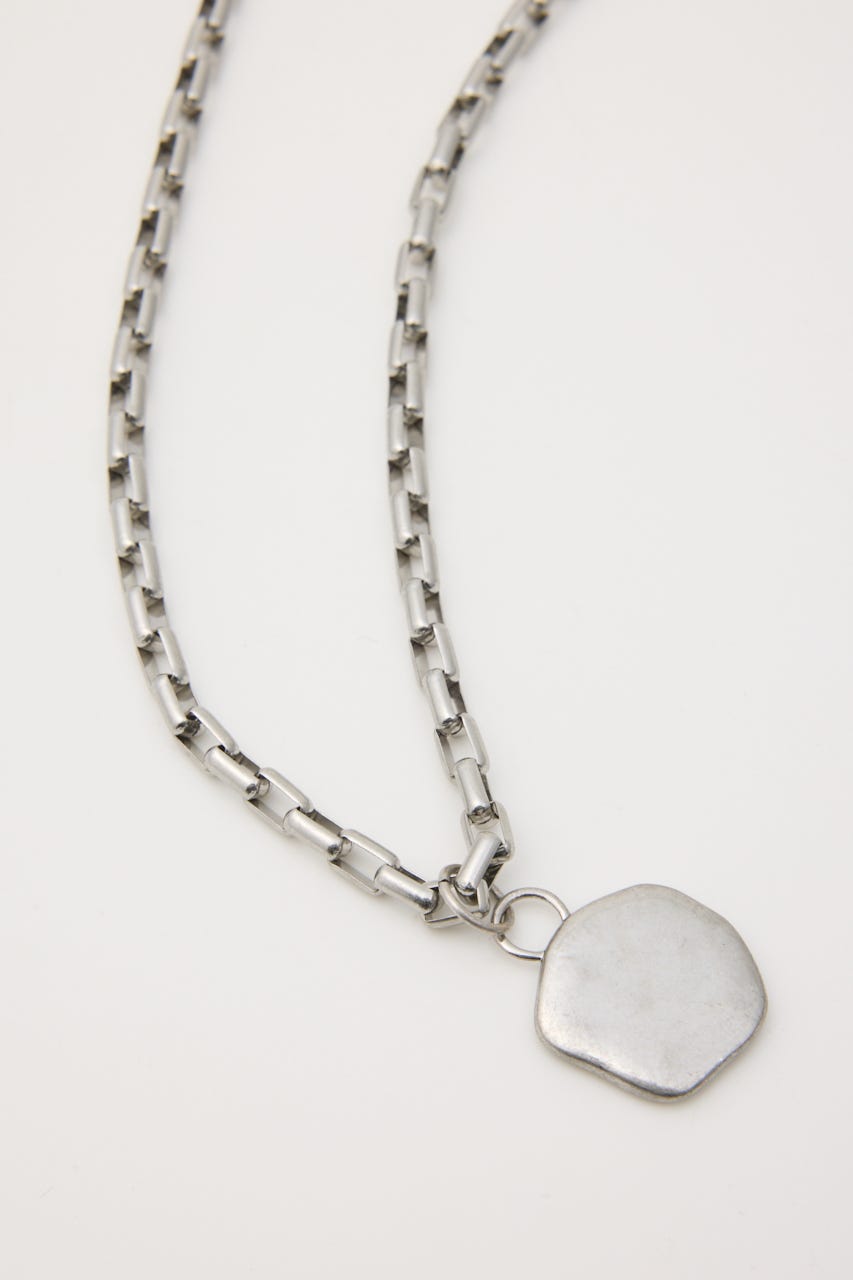STAMP CHAIN ネックレス SLV FREE