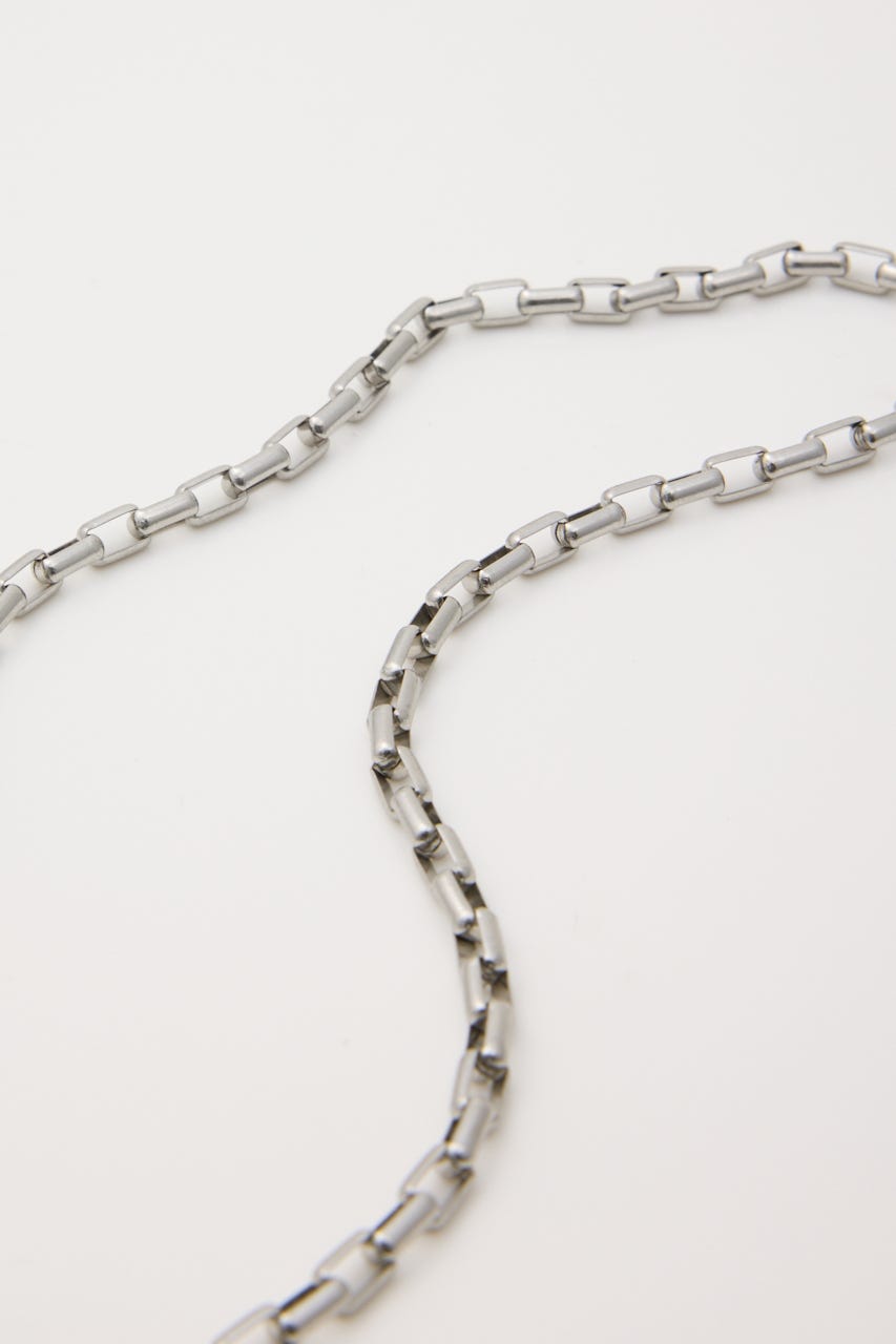STAMP CHAIN ネックレス SLV FREE