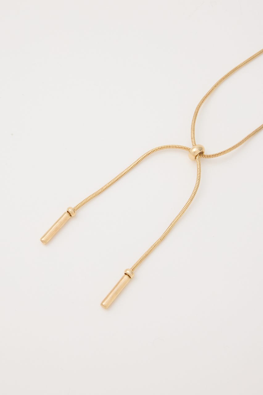 KNOT CHAIN ネックレス GLD FREE