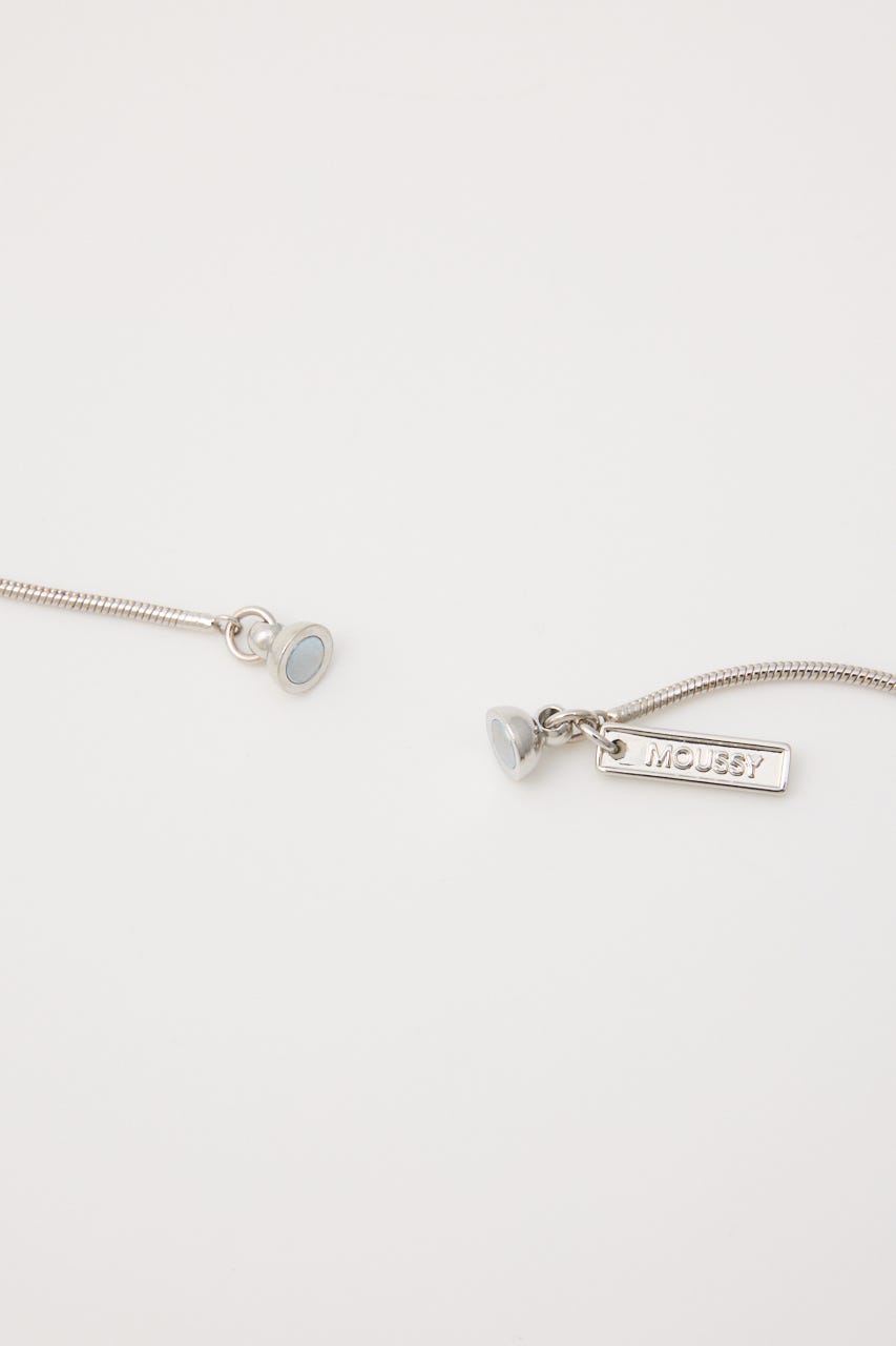 KNOT CHAIN ネックレス SLV FREE