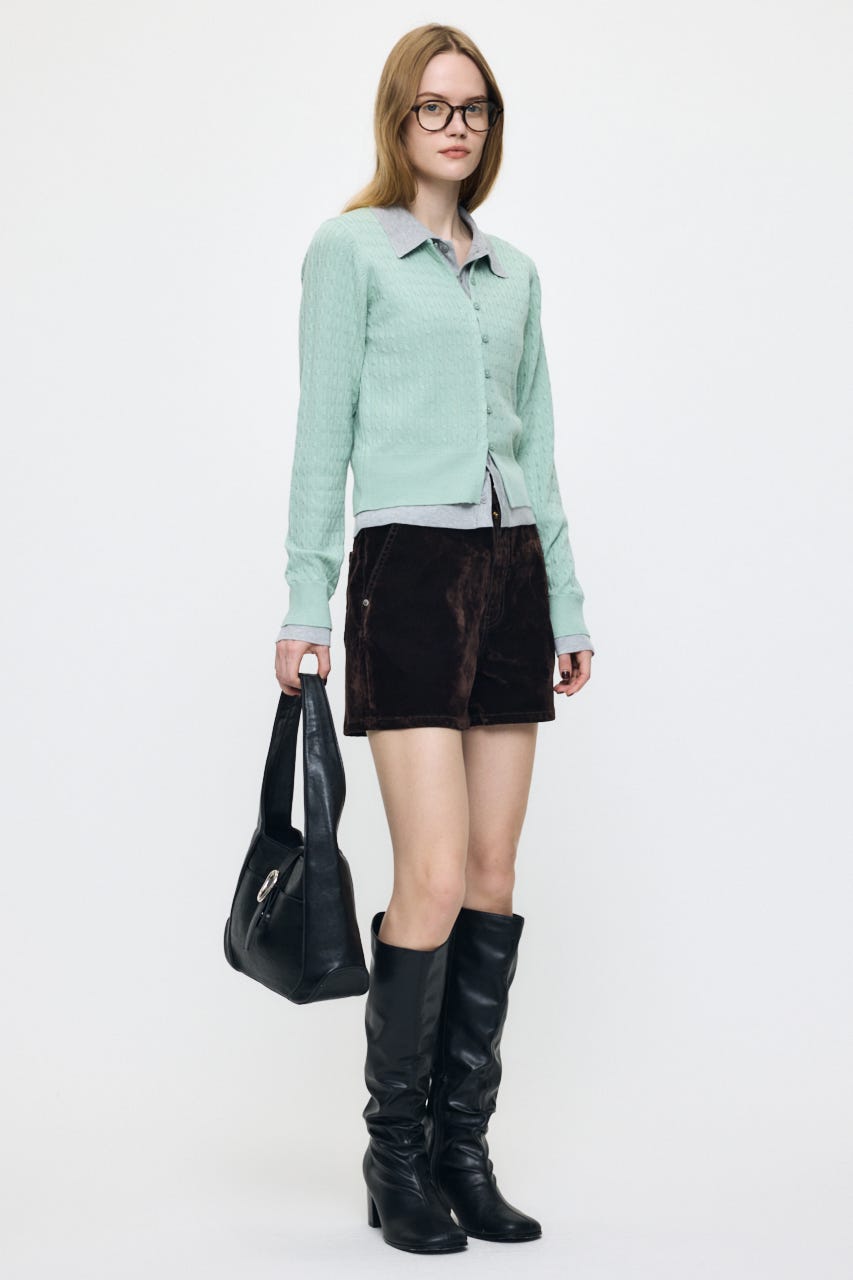 LAYERED LIKE KNIT トップス MINT FREE