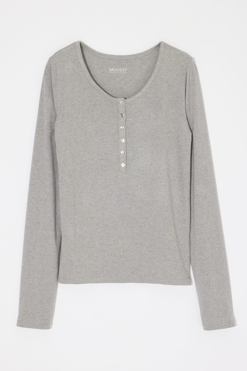 ES HENRY NECK トップス T.GRY 2