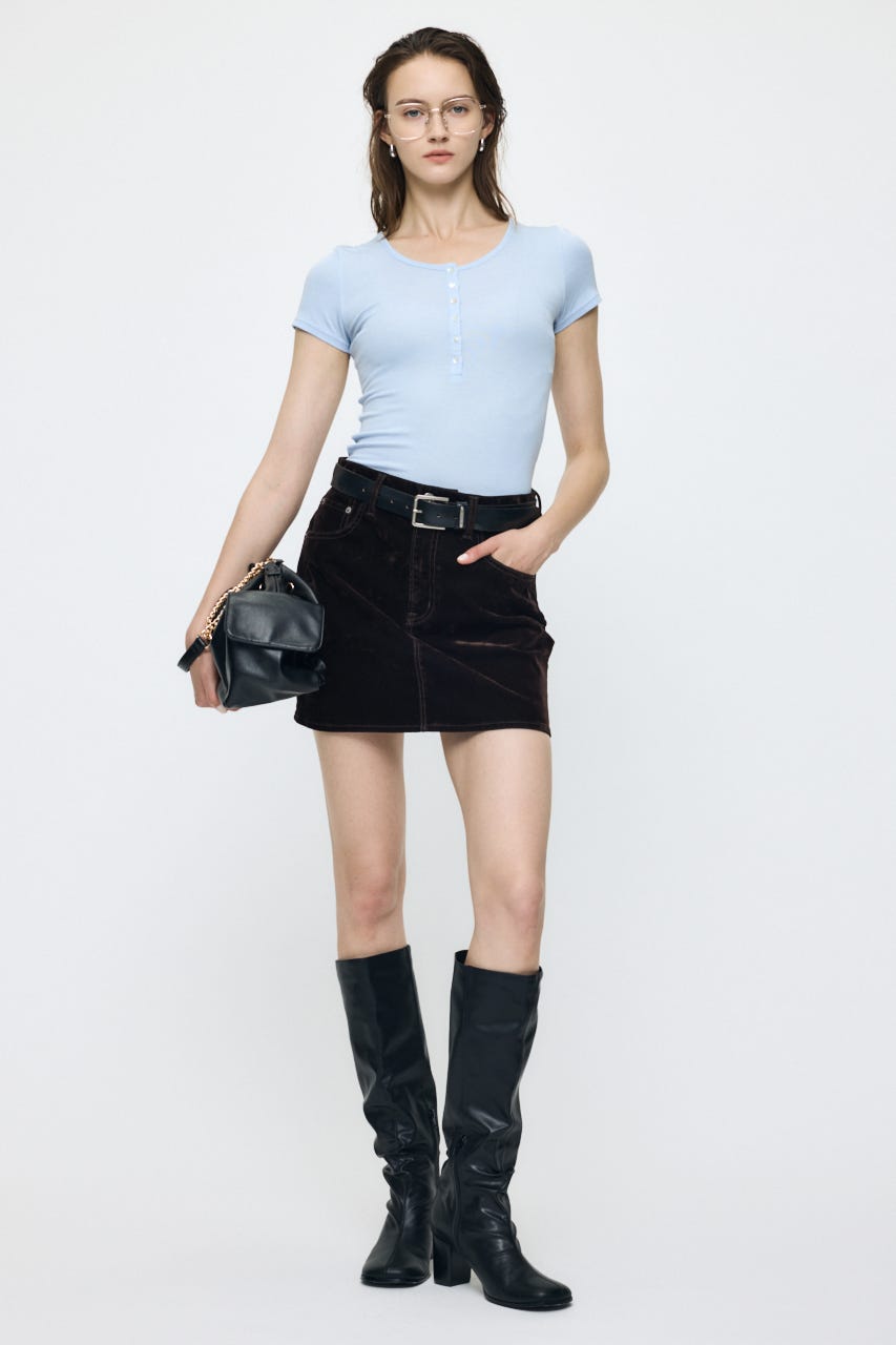 ES HALF SLEEVE トップス L/BLU 2