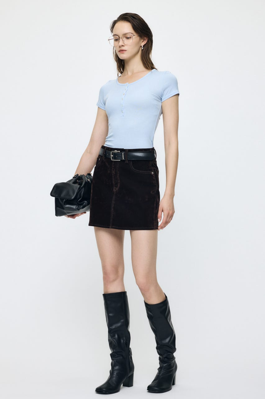 ES HALF SLEEVE トップス L/BLU 2