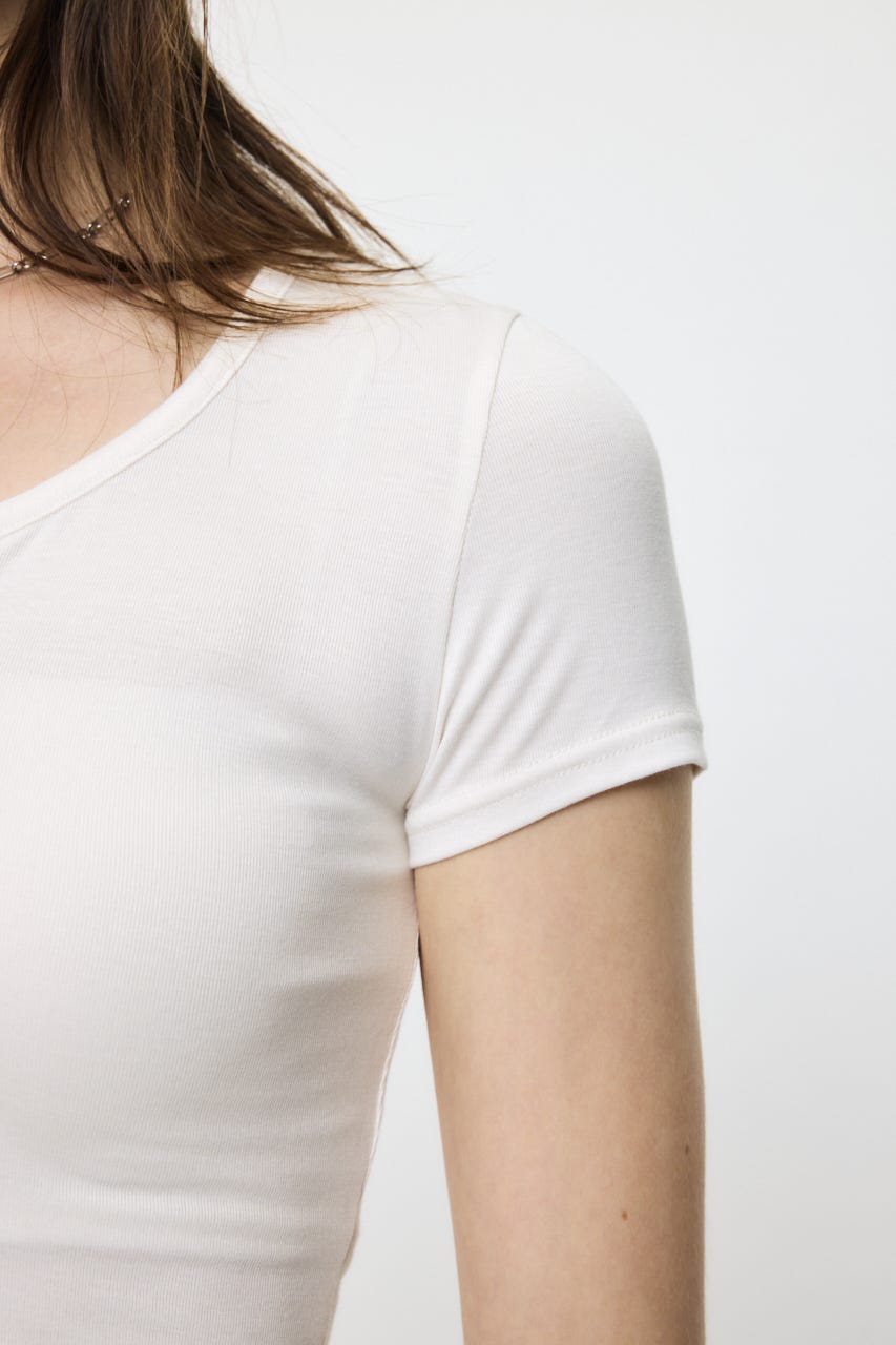 ES HALF SLEEVE トップス O/WHT 1