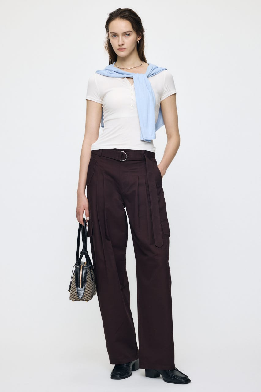 ES HALF SLEEVE トップス O/WHT 1