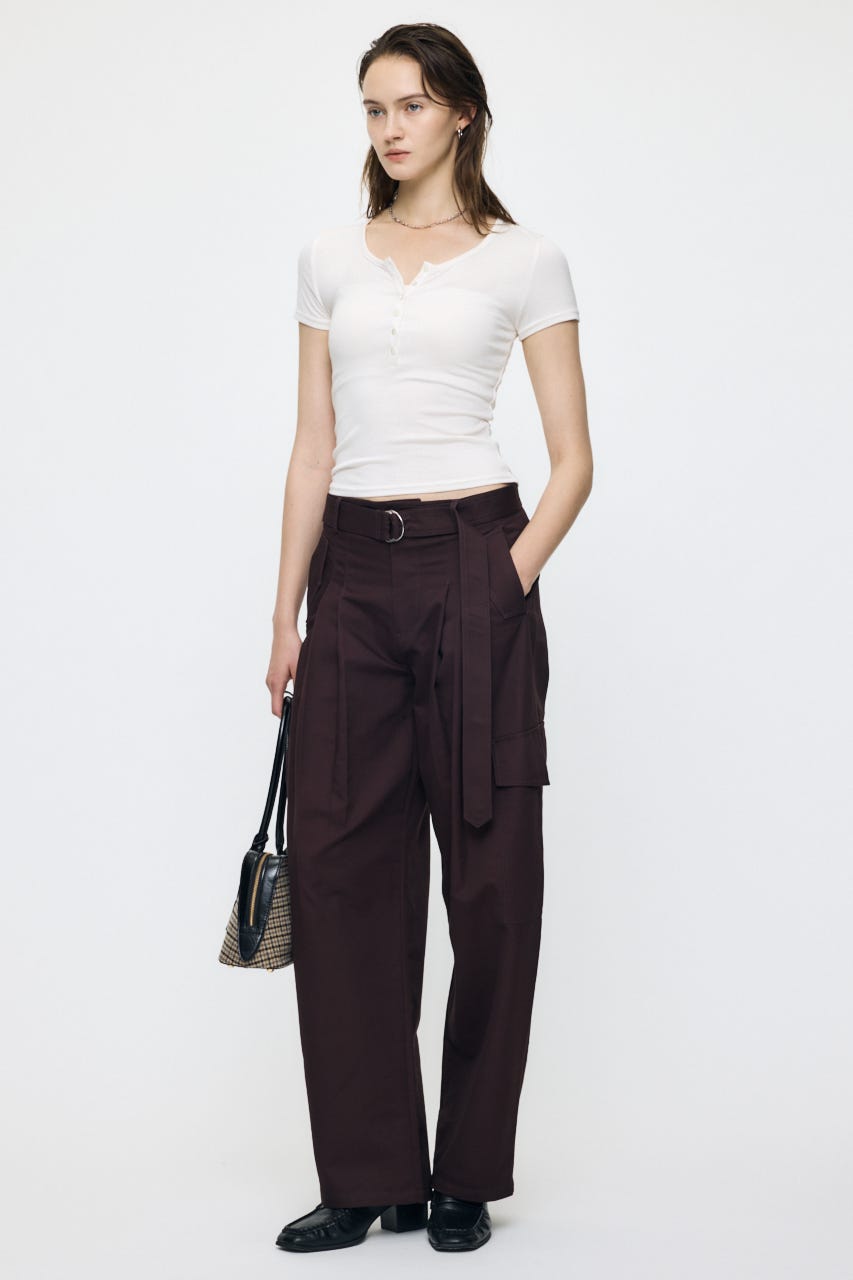 ES HALF SLEEVE トップス O/WHT 1