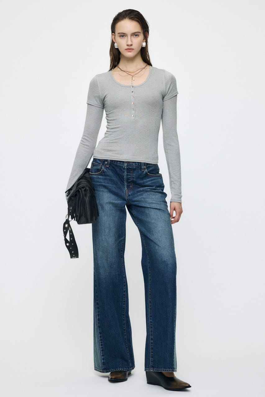 ES HALF SLEEVE トップス T.GRY 2
