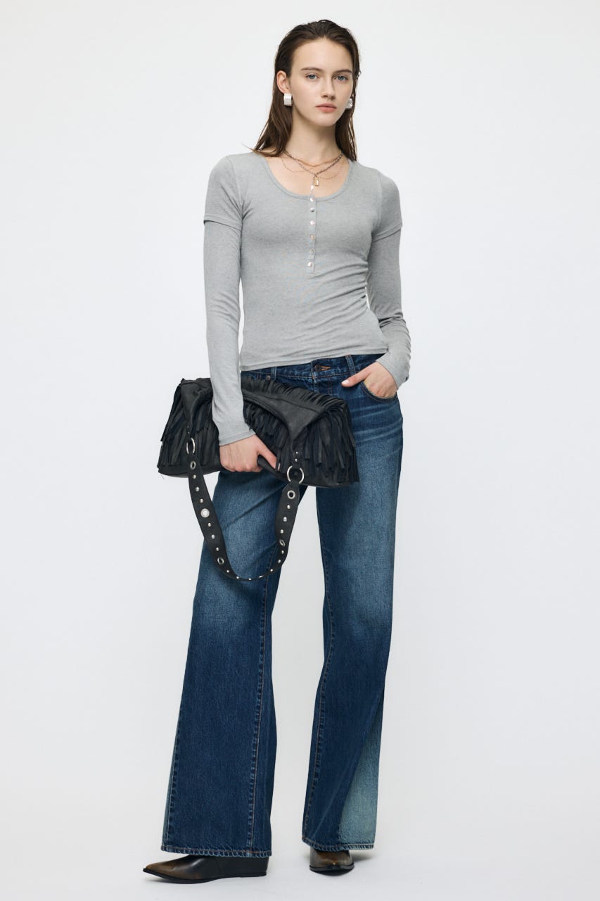 ES HALF SLEEVE トップス T.GRY 2