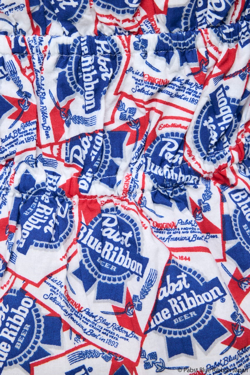 PABST HALTER NECK トップス WHT 1