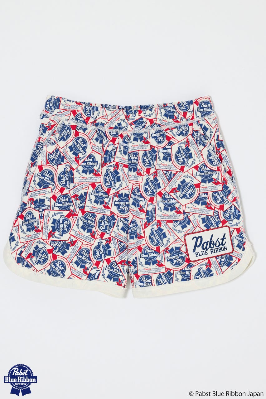 PABST ショーツ 柄WHT FREE