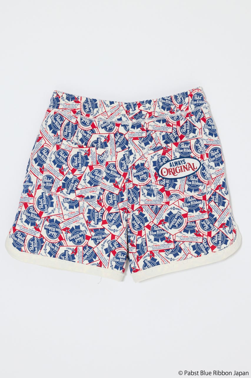 PABST ショーツ 柄WHT FREE