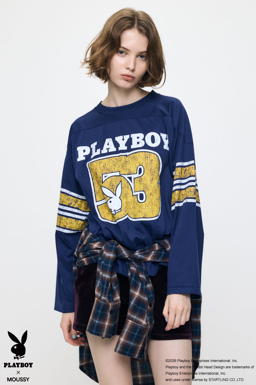 PB FOOTBALL TEE NVY FREE