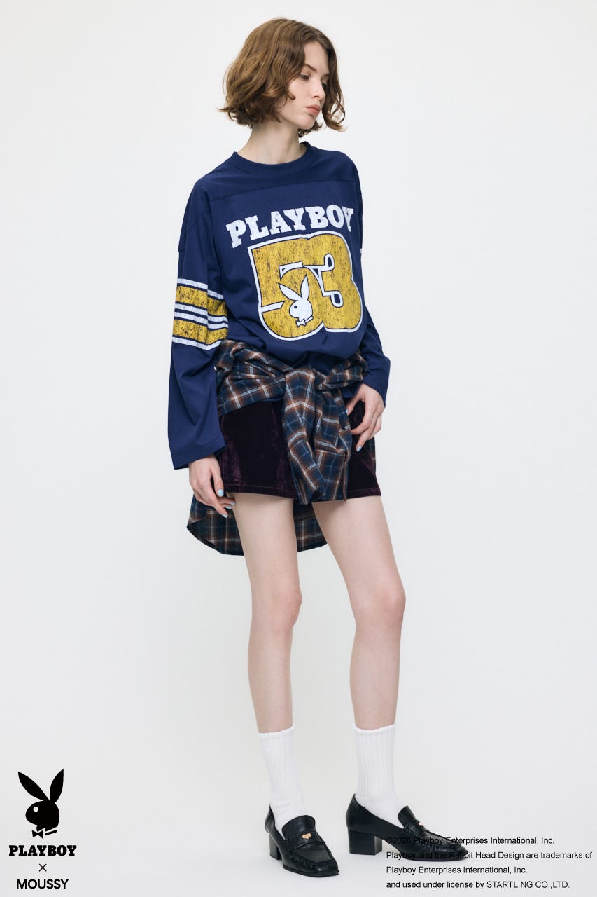 PB FOOTBALL TEE NVY FREE