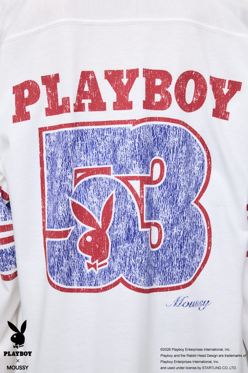 PB FOOTBALL TEE O/WHT FREE