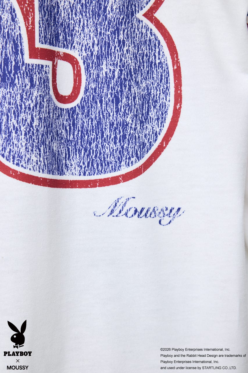 PB FOOTBALL TEE O/WHT FREE