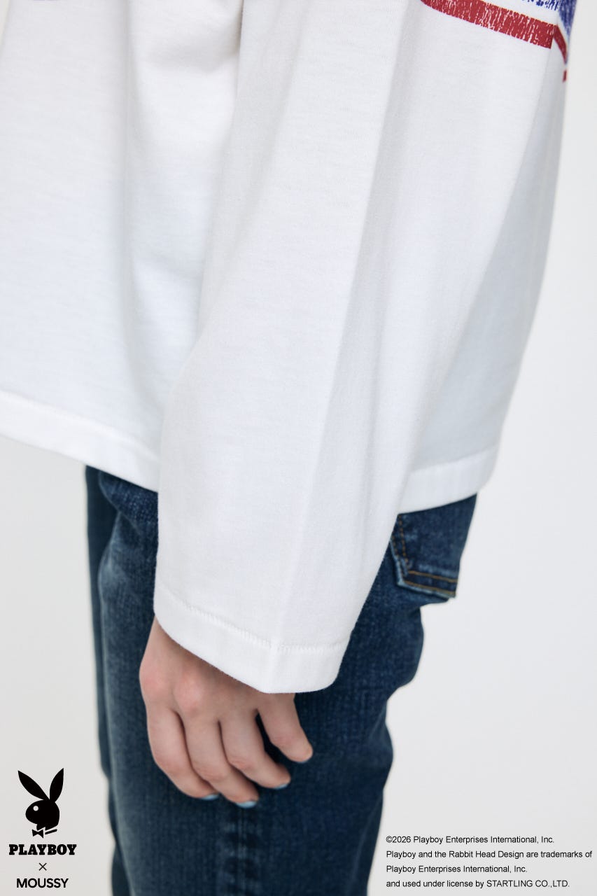 PB FOOTBALL TEE O/WHT FREE