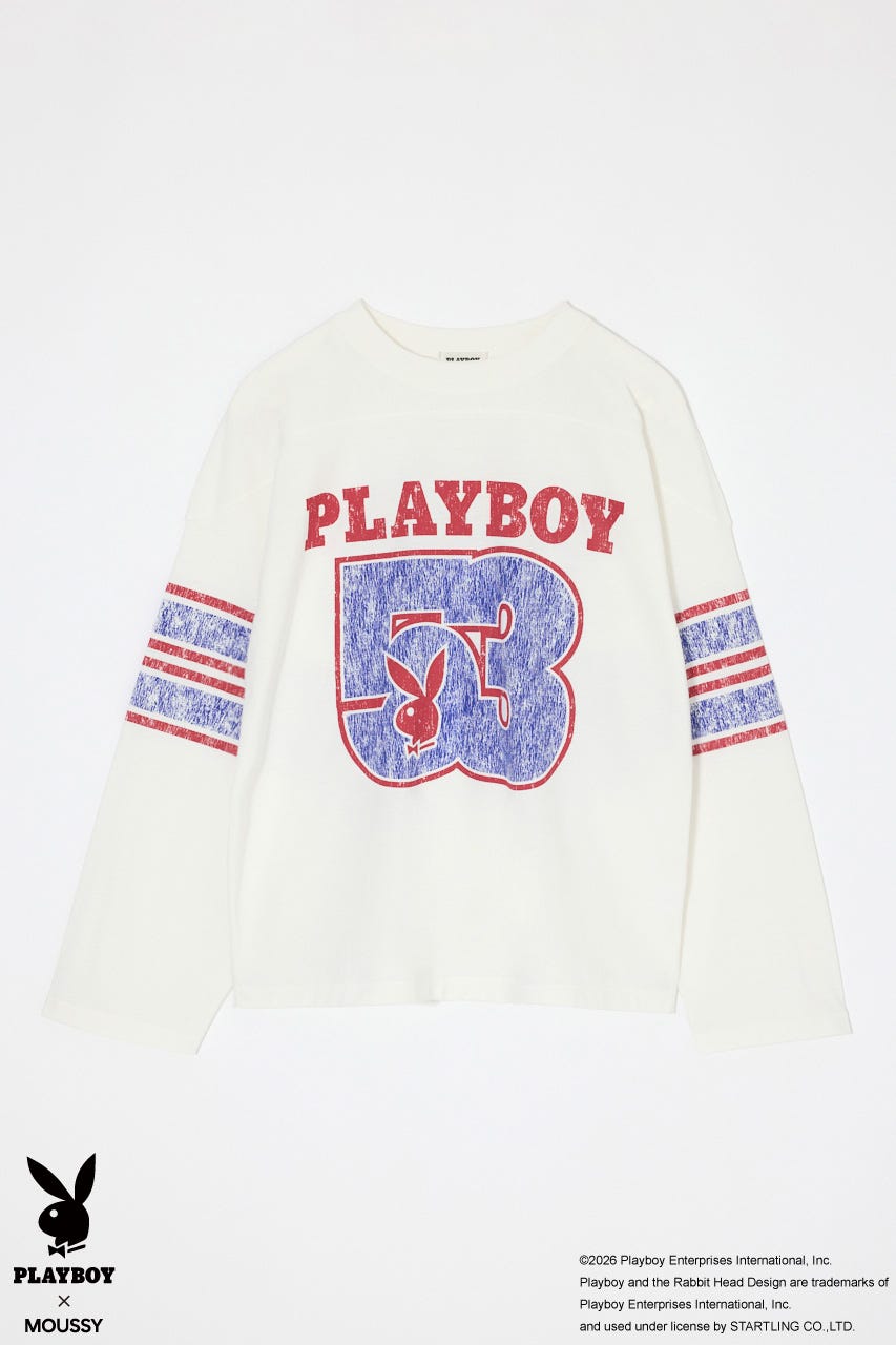 PB FOOTBALL TEE O/WHT FREE