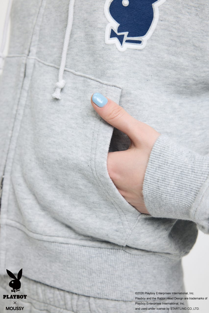 PB ZIP フーディ T.GRY FREE