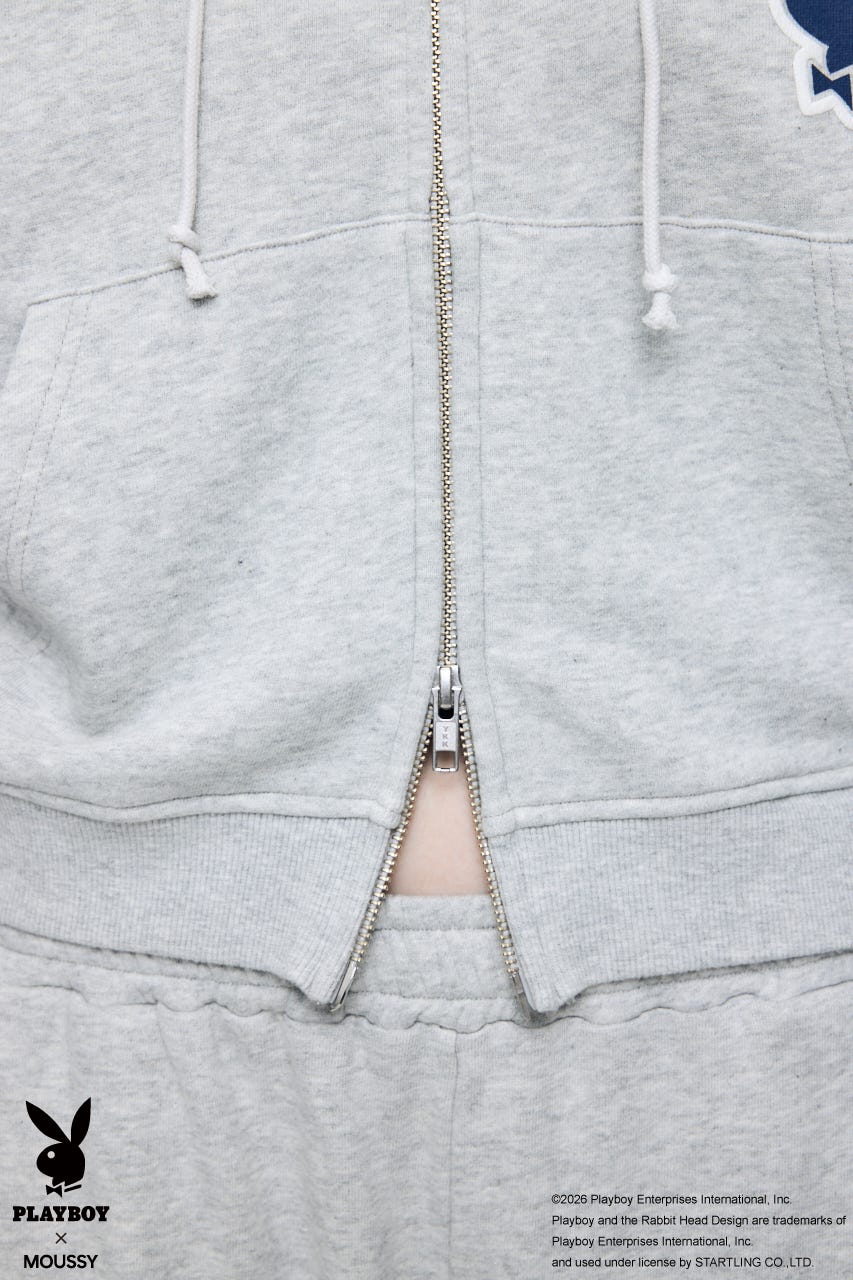 PB ZIP フーディ T.GRY FREE