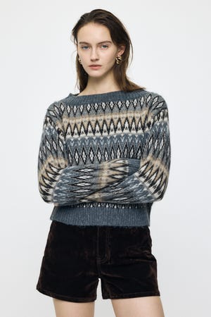 FAIR ISLE セーター