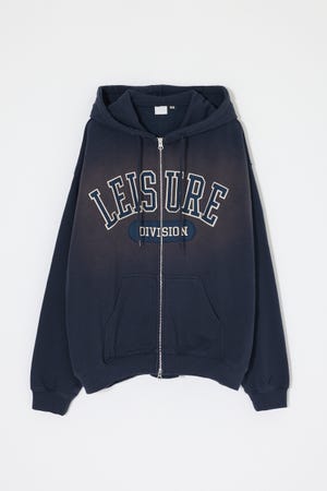 UNIV PATCHED ZIP フーディ